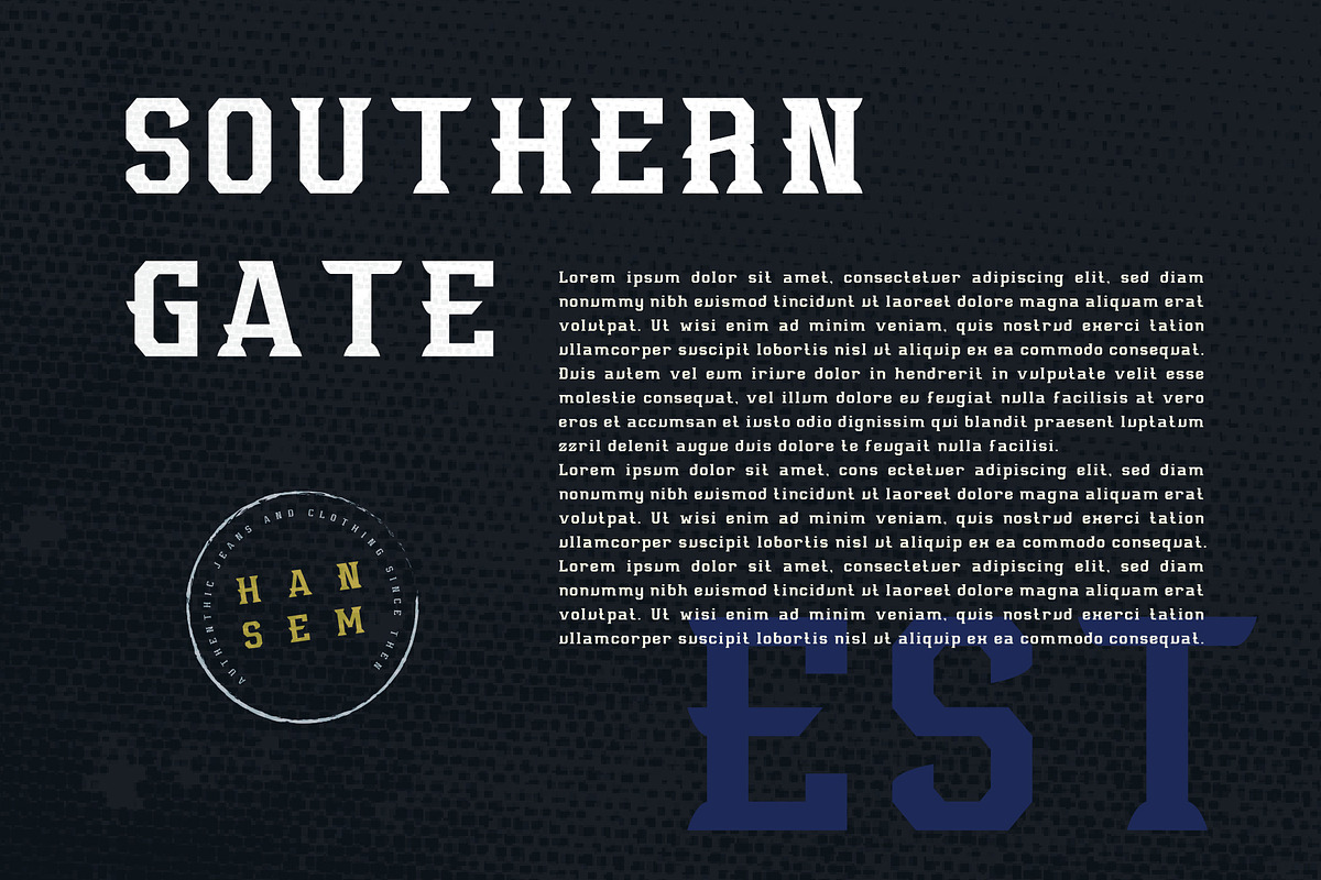 Madhani Font Family ( 50% off! ), a Sans Serif Font by Haws.std (Photo 3 of 5)