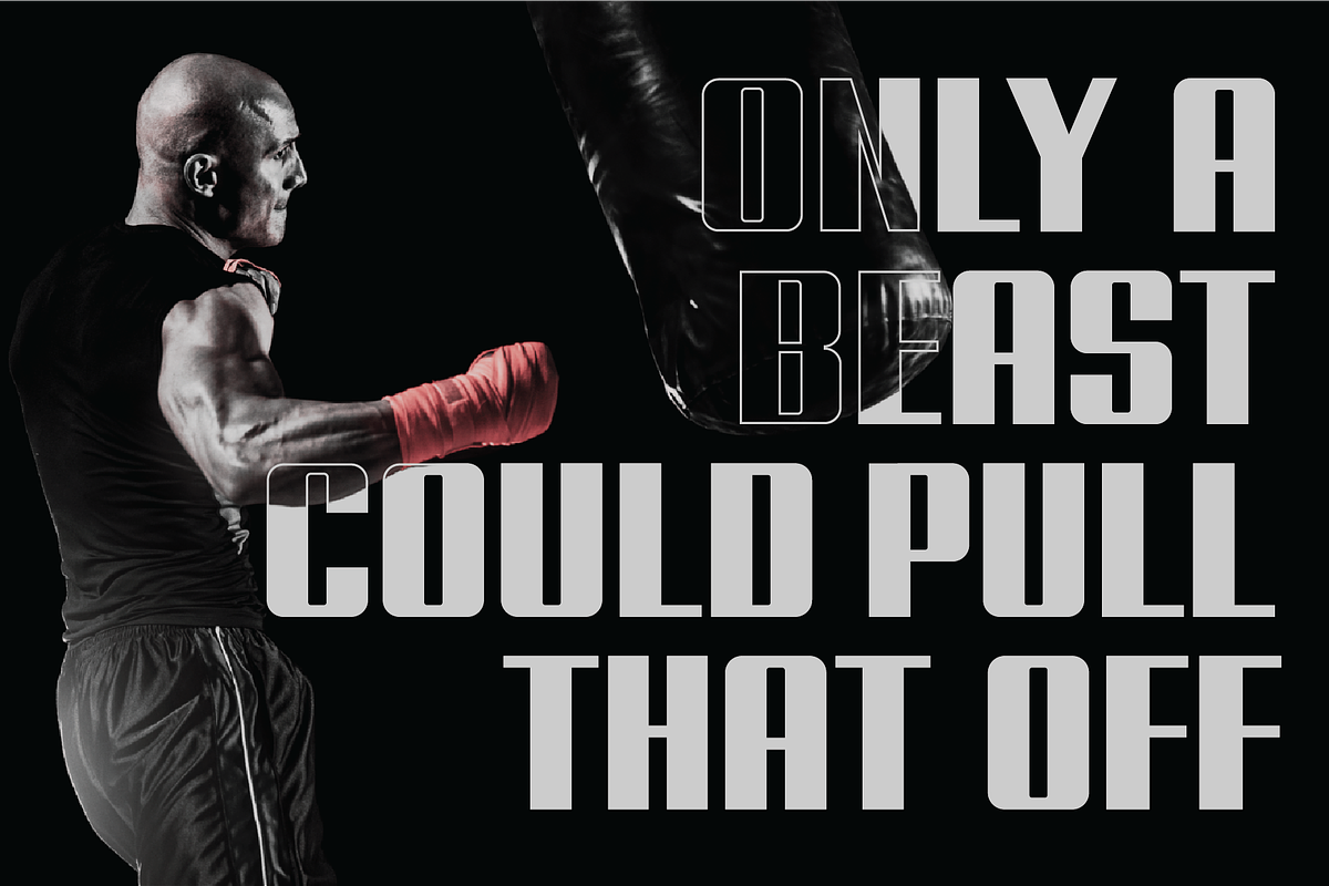 Bensa Bold Condensed Sans Serif, a Sans Serif Font by Ebad Designs (Photo 9 of 10)