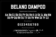 Belano Dampod - Slab Serif Font, a Slab Serif Font by Bayuktx (Thumbnail 7 of 10)