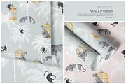 White Palms, Resort Luxury Prints, a Wallpaper Graphic by TSTUDIO (Thumbnail 10 of 12)