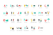 Cute Alphabet, an Education Illustration by Lera Efremova (Thumbnail 2 of 4)