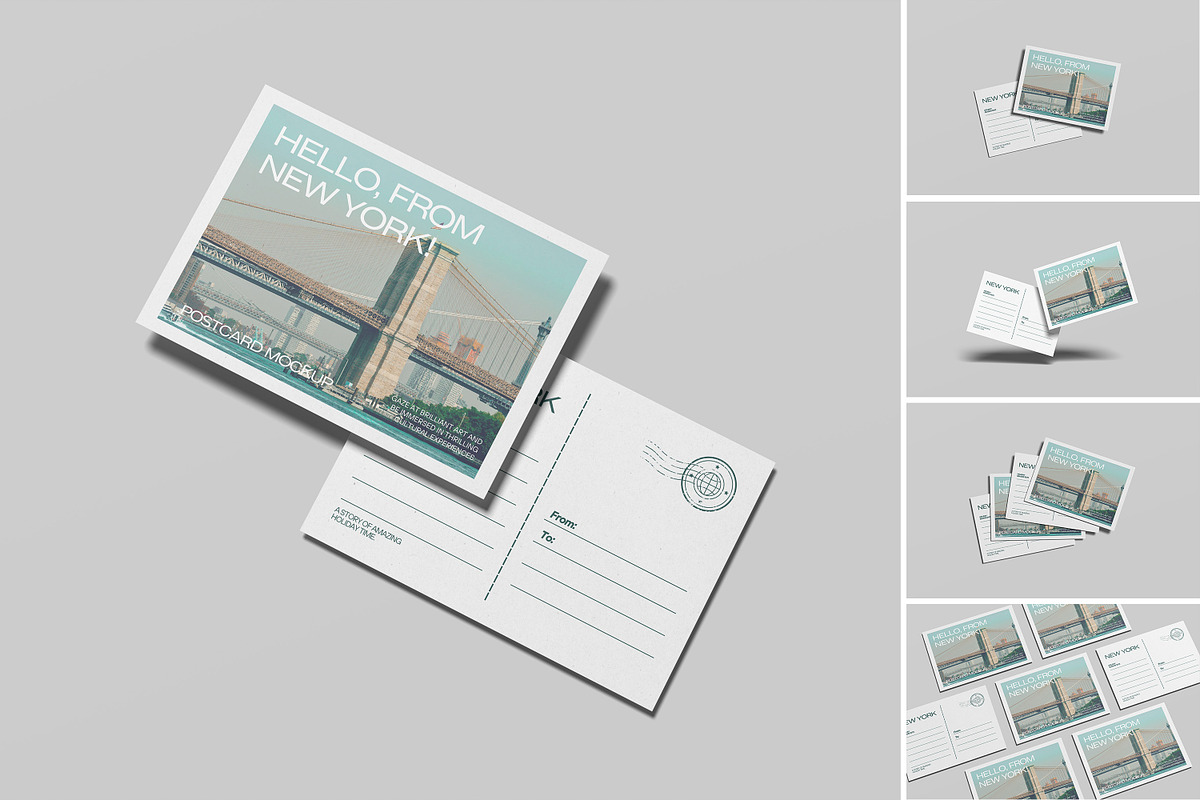 Postcard Mockup, an Advertising Mockup by graphicsecond (Photo 1 of 6)