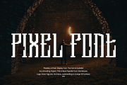 Pixedary - Pixel Font, a Serif Font by QR Design Studio (Thumbnail 2 of 6)
