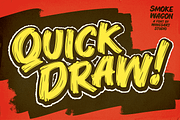 Smoke Wagon - A Western Brush Font, a Sans Serif Font by Wingsart Studio (Thumbnail 7 of 15)