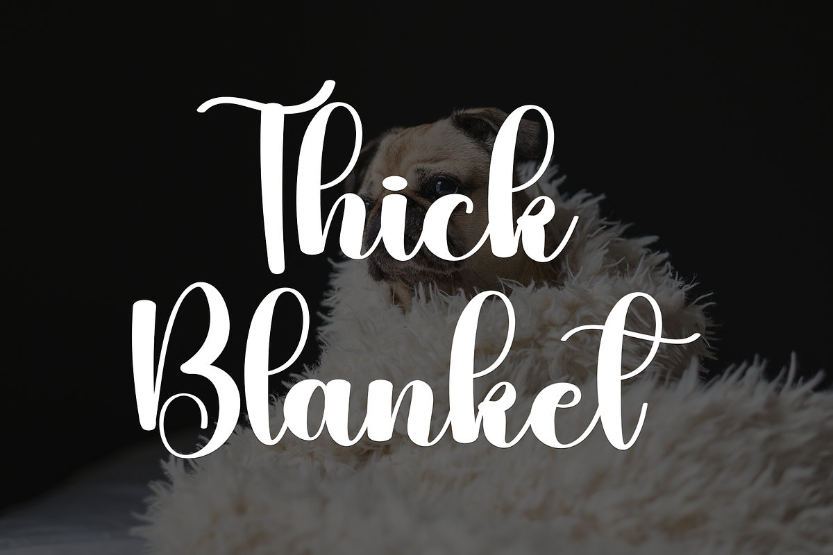 Cute Thick, a Handwritten Font by FreshTypeINK (Photo 6 of 8)