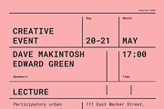 Design Conference Event Poster, a Flyer Template by Danil Polshin (Thumbnail 8 of 9)