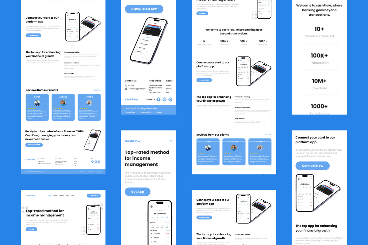 CashFlow - Banking Landing Page V1, a Landing Page Template by twinstd (Photo 5 of 5)