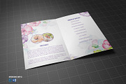 Funeral Program Template Watercolor, a Brochure Template by Madhabi Studio (Thumbnail 4 of 5)
