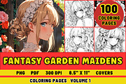 Fantasy Garden Maidens Vol 1, a Person Illustration by Little Minds (Thumbnail 1 of 2)