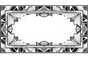 Art Deco Frame SVG Bundle, an Illustration by Gaye Art (Thumbnail 16 of 31)