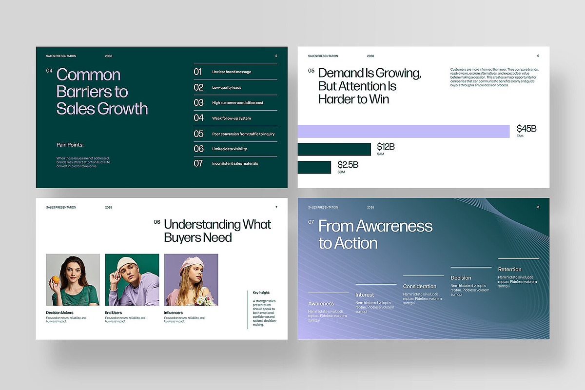 Sales Presentation Template, a Presentation Template by BrandPacks (Photo 3 of 7)