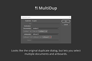 MultiDup - Batch Duplication in PS, a Plug-in Add-On by h3design (Thumbnail 2 of 5)