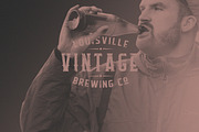 Flathead Round Vintag Typeface Font, a Sans Serif Font by Headfonts (Thumbnail 3 of 9)