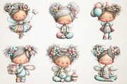 Birthday Fairy Clipart, an Illustration by RobertsArt (Thumbnail 5 of 7)