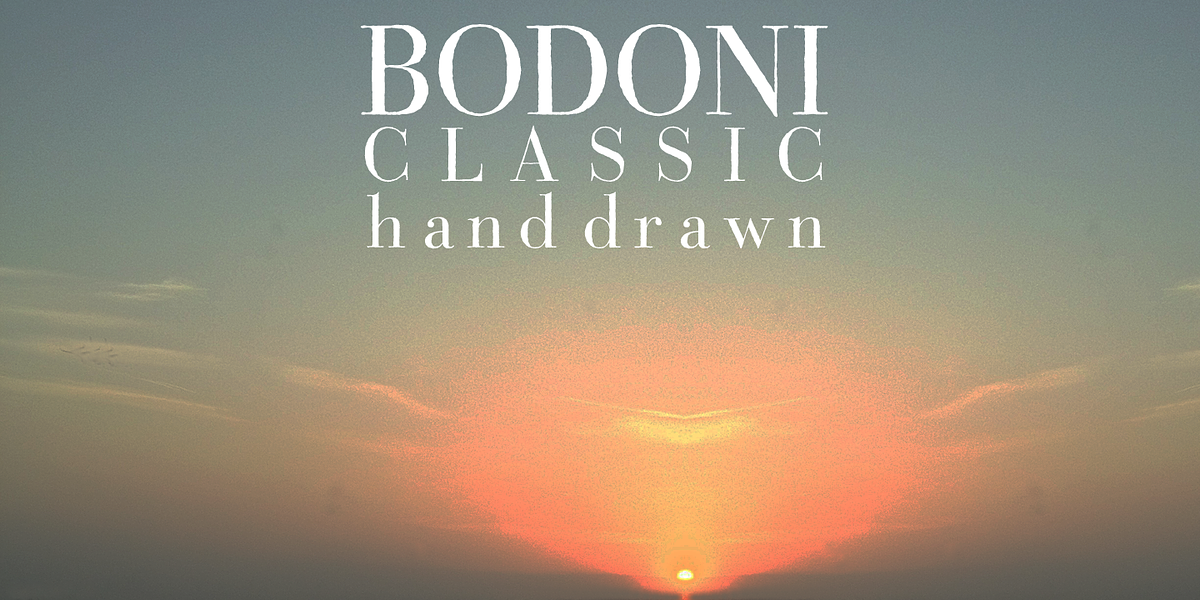 Bodoni Classic Hand, a Handwritten Font by Wiescher-Design (Photo 1 of 5)