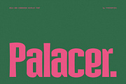 Palacer - Modern Display Font, a Sans Serif Font by Typeparties (Thumbnail 5 of 10)