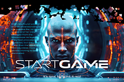 Stellar font family Exelancer Extra, a Sans Serif Font by popskraft (Thumbnail 8 of 10)