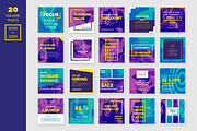 Duotone Business Social Media Pack, a Social Media Template by Mikko Lemola (Thumbnail 2 of 6)