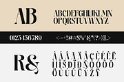 Amulan - Elegant Serif Typeface, a Serif Font by Luna Shop (Thumbnail 2 of 6)