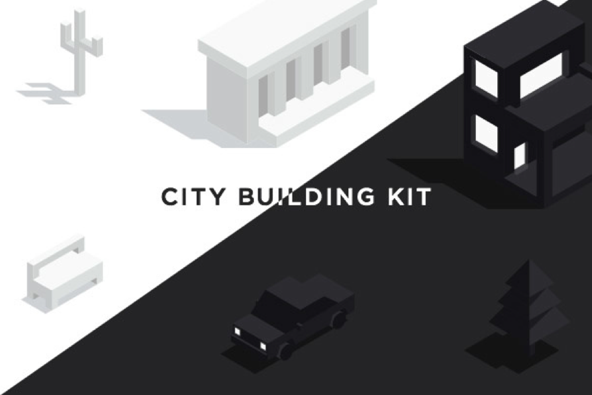 City Building Kit, an Illustration by UI8 (Photo 1 of 4)