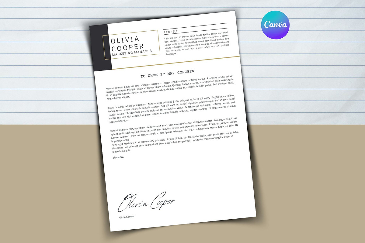 Minimal Resume, a Templates & Theme by iloveTemplate (Photo 6 of 6)