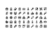 50 Birthday Party Icons, an Outline Icon by Side Project (Thumbnail 3 of 8)