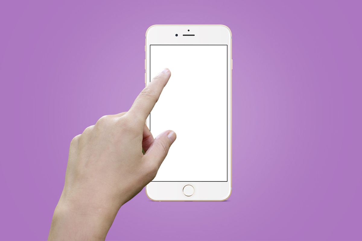6 Hand Gesture Bundle, an iPhone Mockup by Craig Barber (Photo 4 of 7)