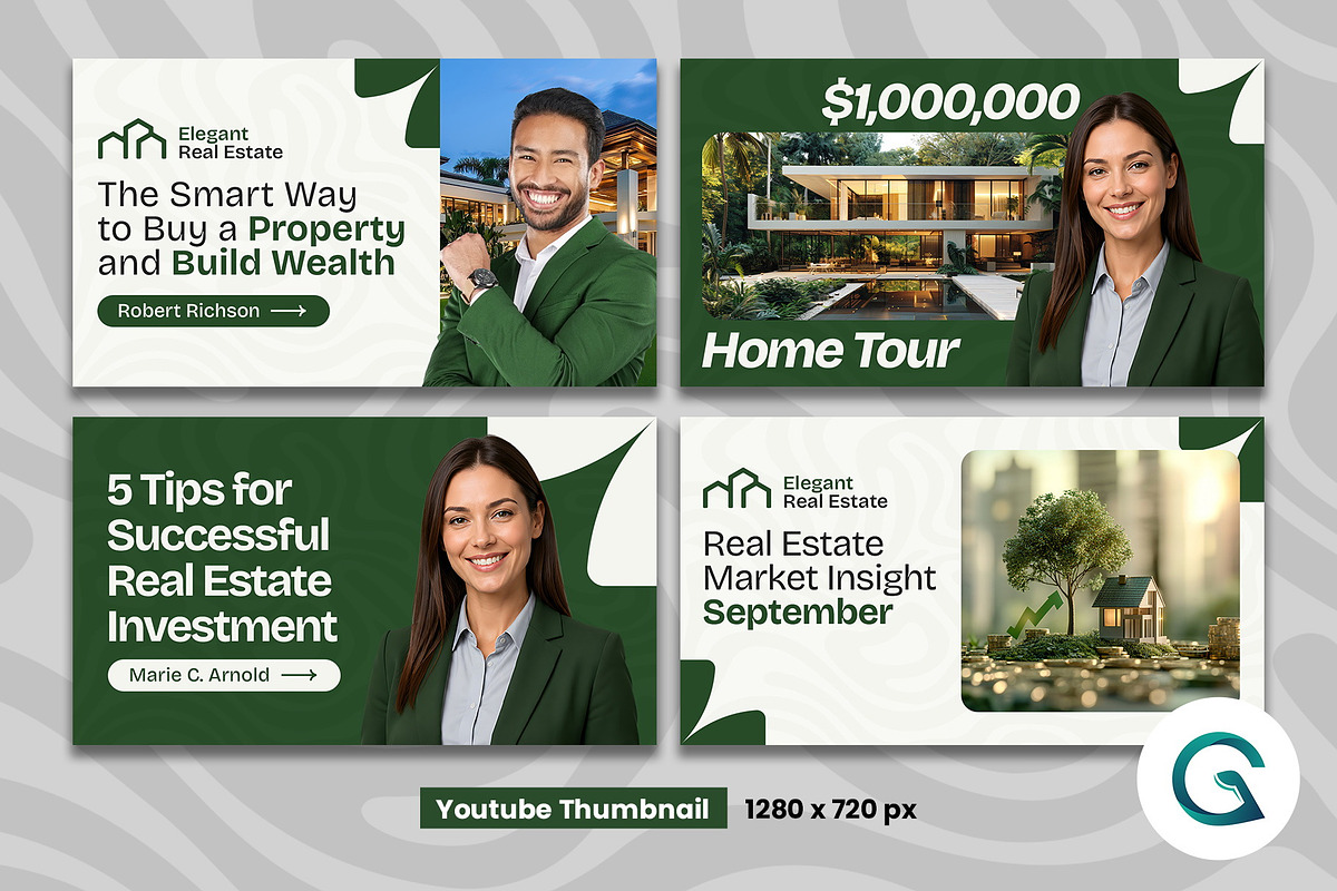 Real Estate Social Media Template, a Social Media Template by Geelator Studio (Photo 4 of 4)