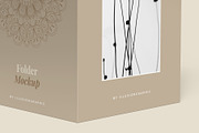 Folder Mockup - 12 Views, a Packaging Mockup by Illusiongraphic (Thumbnail 24 of 28)