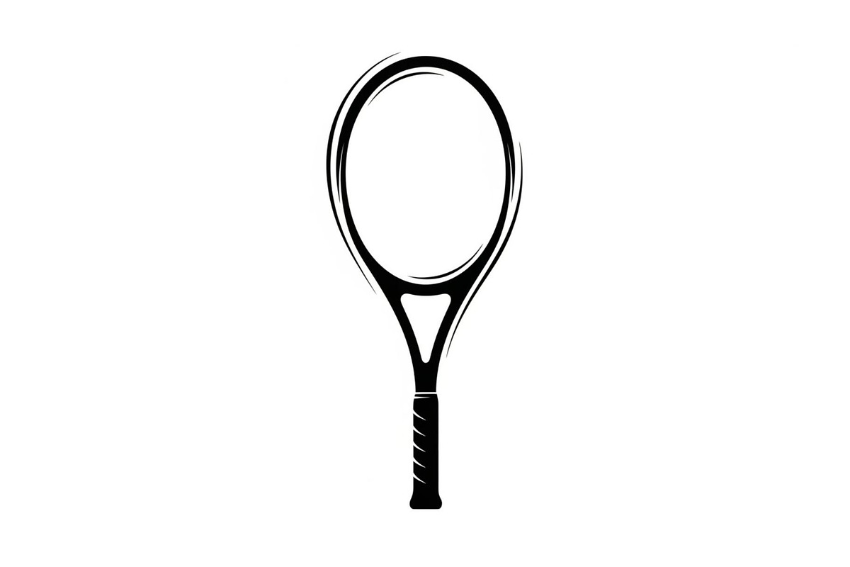 Tennis Racket Icon Silhouette Bundle, an Illustration by Designs_River (Photo 18 of 51)