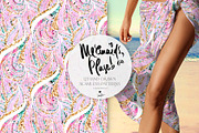 Baby Mermaids & Unicorns Patterns, a Pattern Graphic by KaramfilaS (Thumbnail 12 of 14)