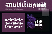 Giant Black Typeface, a Blackletter Font by alit design (Thumbnail 17 of 20)
