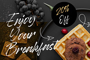 Baguette - Handbrushed Font, a Script Font by Balpirick Studio (Thumbnail 2 of 6)