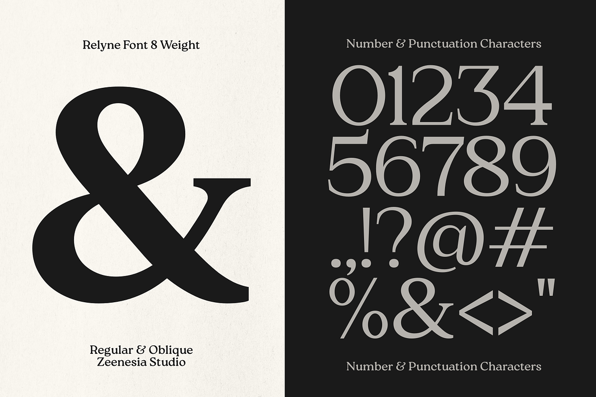 Relyne Serif, a Serif Font by zeenesia (Photo 13 of 14)