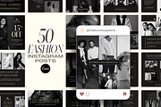 50 Fashion Instagram Posts, a Social Media Template by Creatif Foundry (Thumbnail 1 of 7)