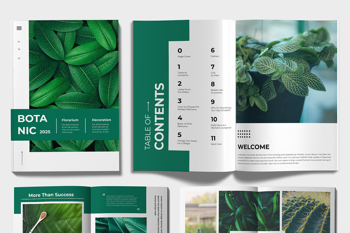 Botanic Magazine Design Layout