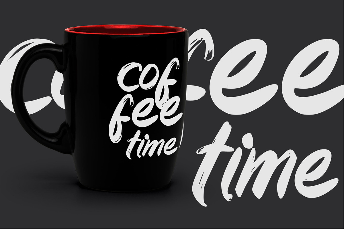 Dreamland - Handbrush Modern Font preview 3