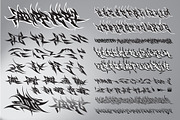 Burner - Wildstyle Graffiti Font, a Font by Graffiti Fonts® (Thumbnail 4 of 4)