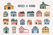 Kids Map Creator Farm & Village, an Object Graphic by MaNechaeva (Thumbnail 3 of 17)