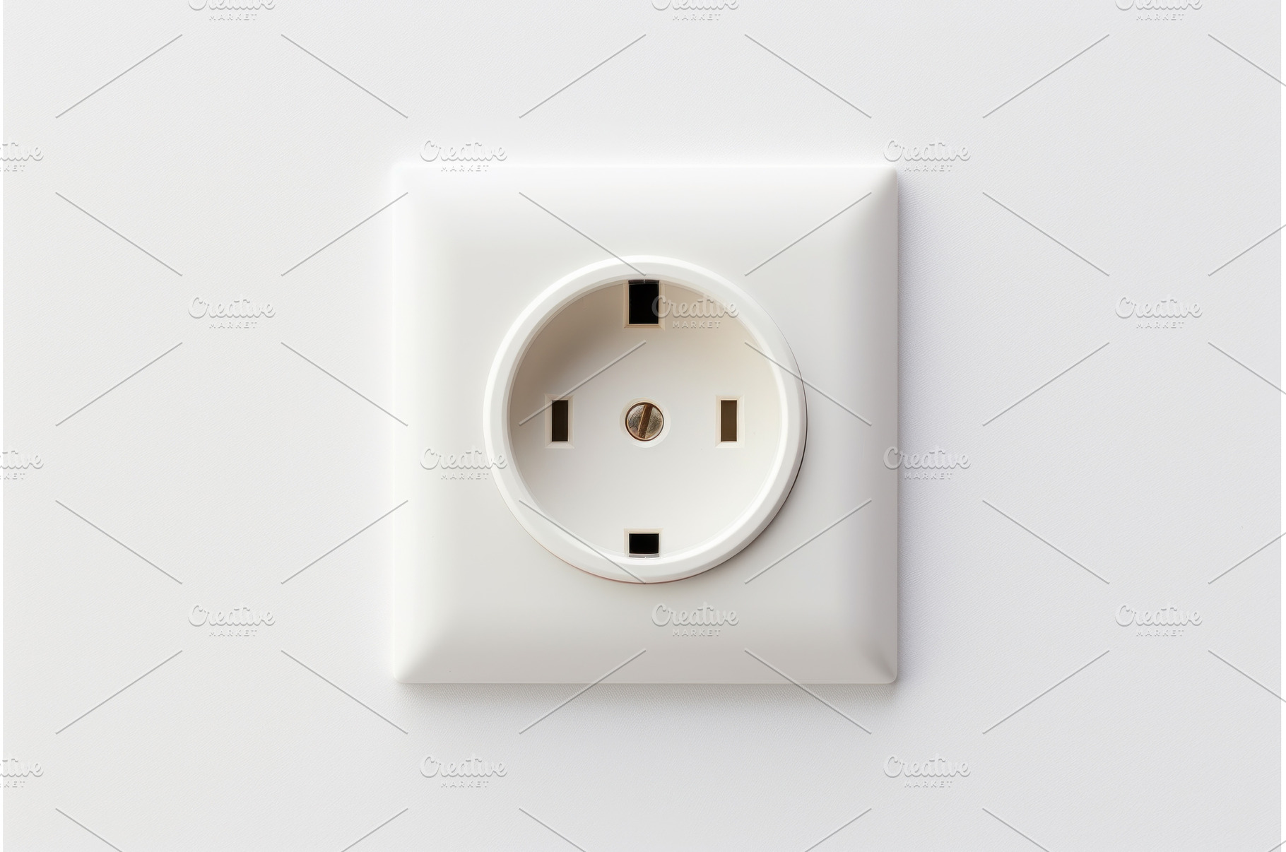 Integrated European socket wall, a Technology Photo by Ylivdesign