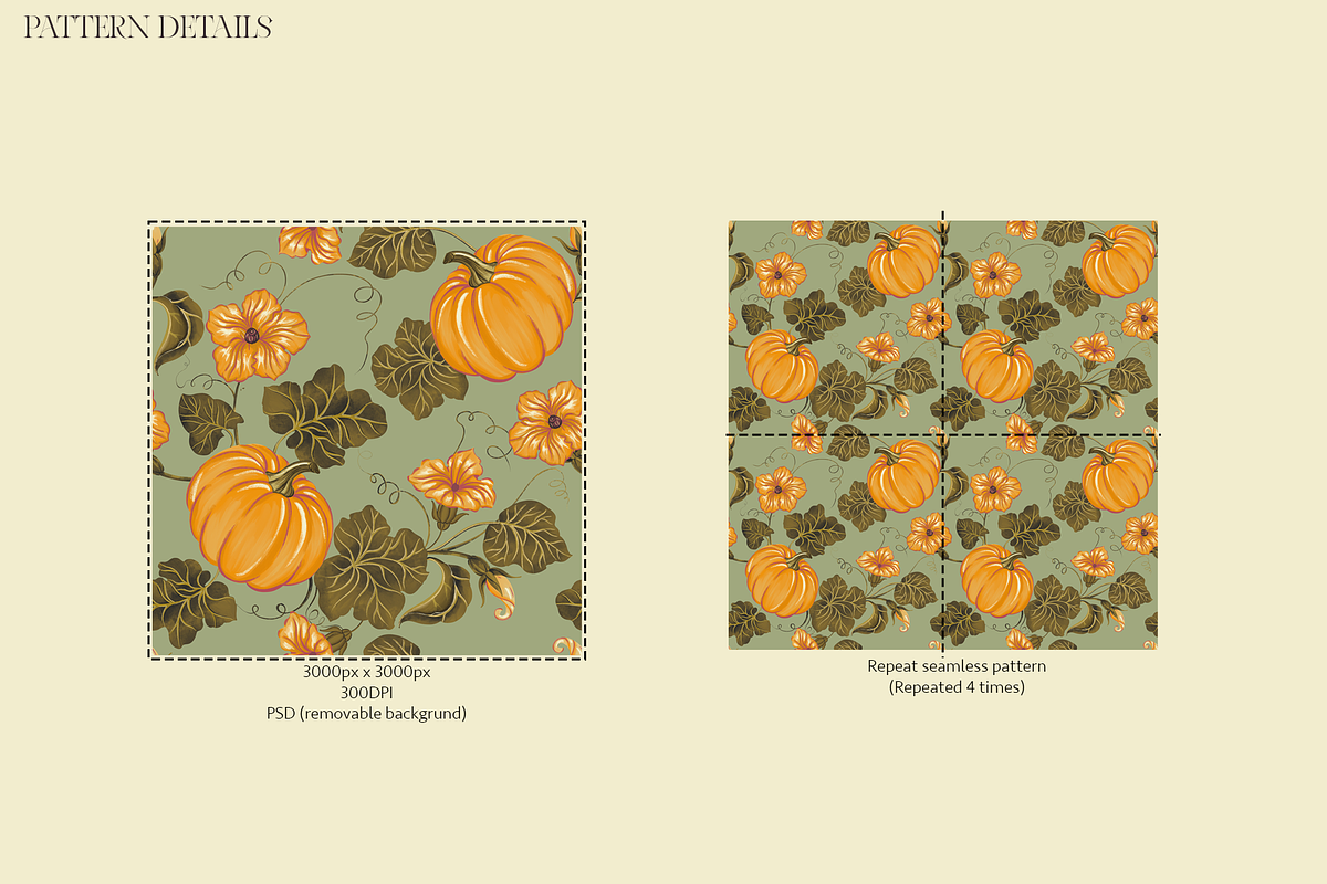 Potiron Autumn, a Seasonal Illustration by MenoMelo Studio (Photo 5 of 9)