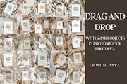 Wedding Invitation Mockup Bundle | 1, a Mockup by PhoebeCreates (Thumbnail 4 of 5)