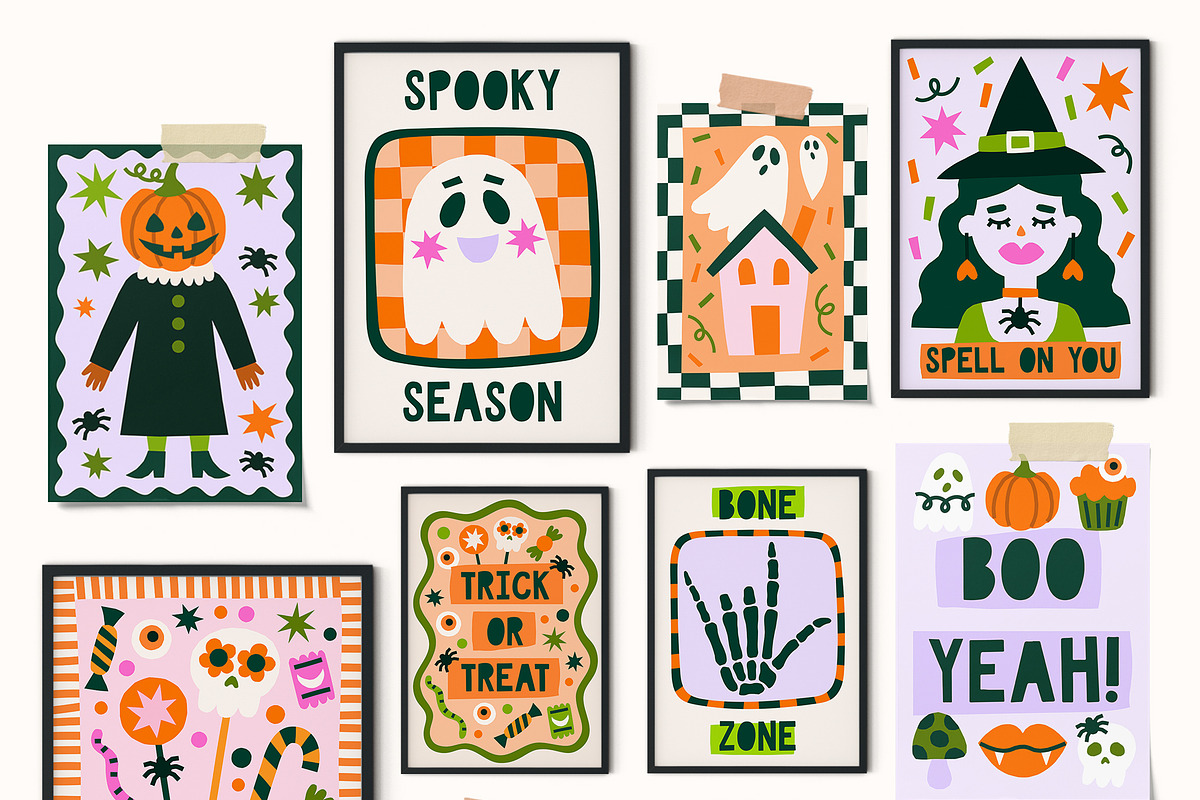 Cutout Halloween Print Creator, an Object Graphic by ArtFM (Photo 5 of 14)