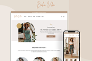 Boho Vibe - Boutique Shopify Theme, a Templates & Theme by InspiredTheme (Thumbnail 1 of 8)