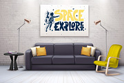 Space sketches and posters set, a Technology Illustration by Akimo Mia (Thumbnail 8 of 11)