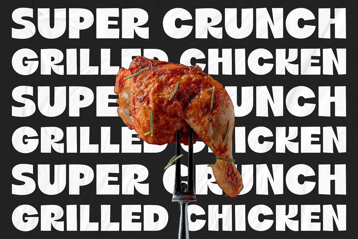 Sugar Chunk - A Bold Display Font, a Sans Serif Font by Ainun Jinan (Photo 4 of 9)
