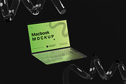 Macbook Mockup, a Mac Mockup by HanaSaka_Studio (Thumbnail 3 of 5)