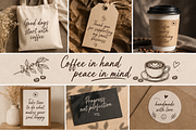 Roastery Handmade, a Script Font by cocodesign (Thumbnail 3 of 8)