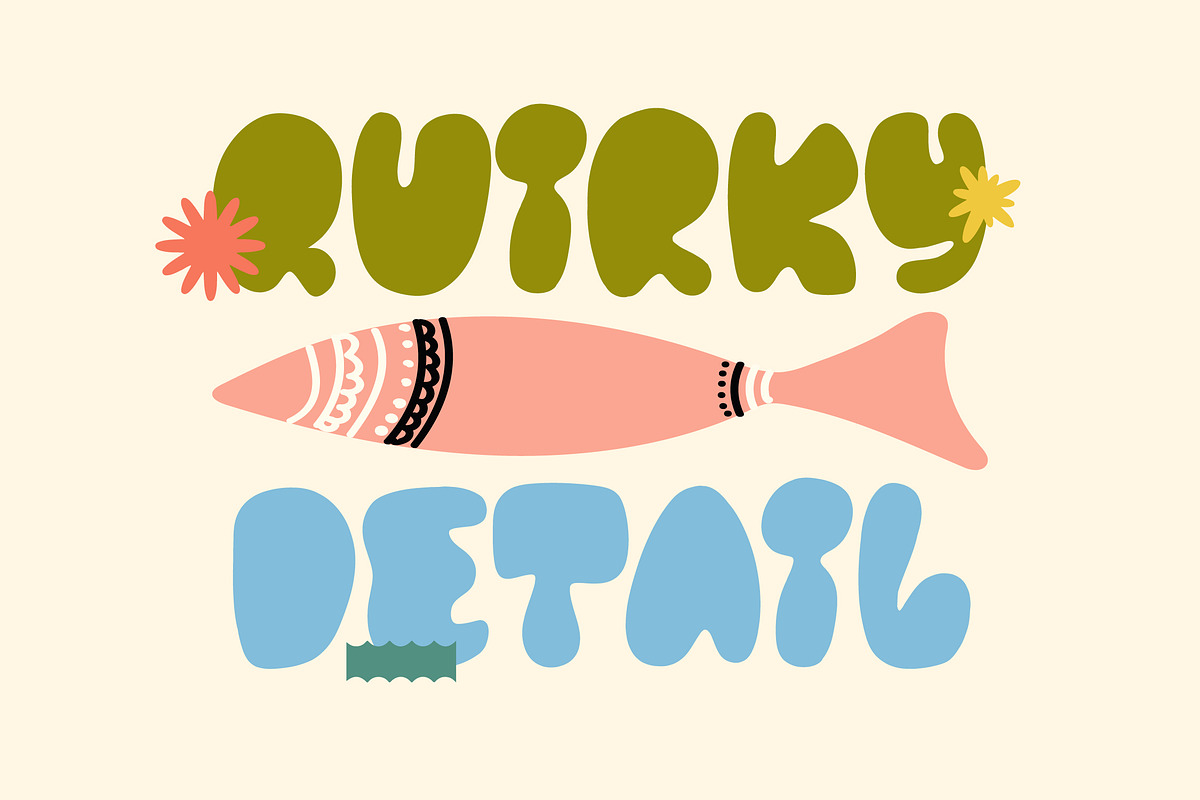 Funky Things, a Sans Serif Font by Rahagita Studio (Photo 6 of 9)