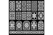 Ornamental Panel SVG Bundle, an Object Graphic by Creativeshirt (Thumbnail 5 of 13)